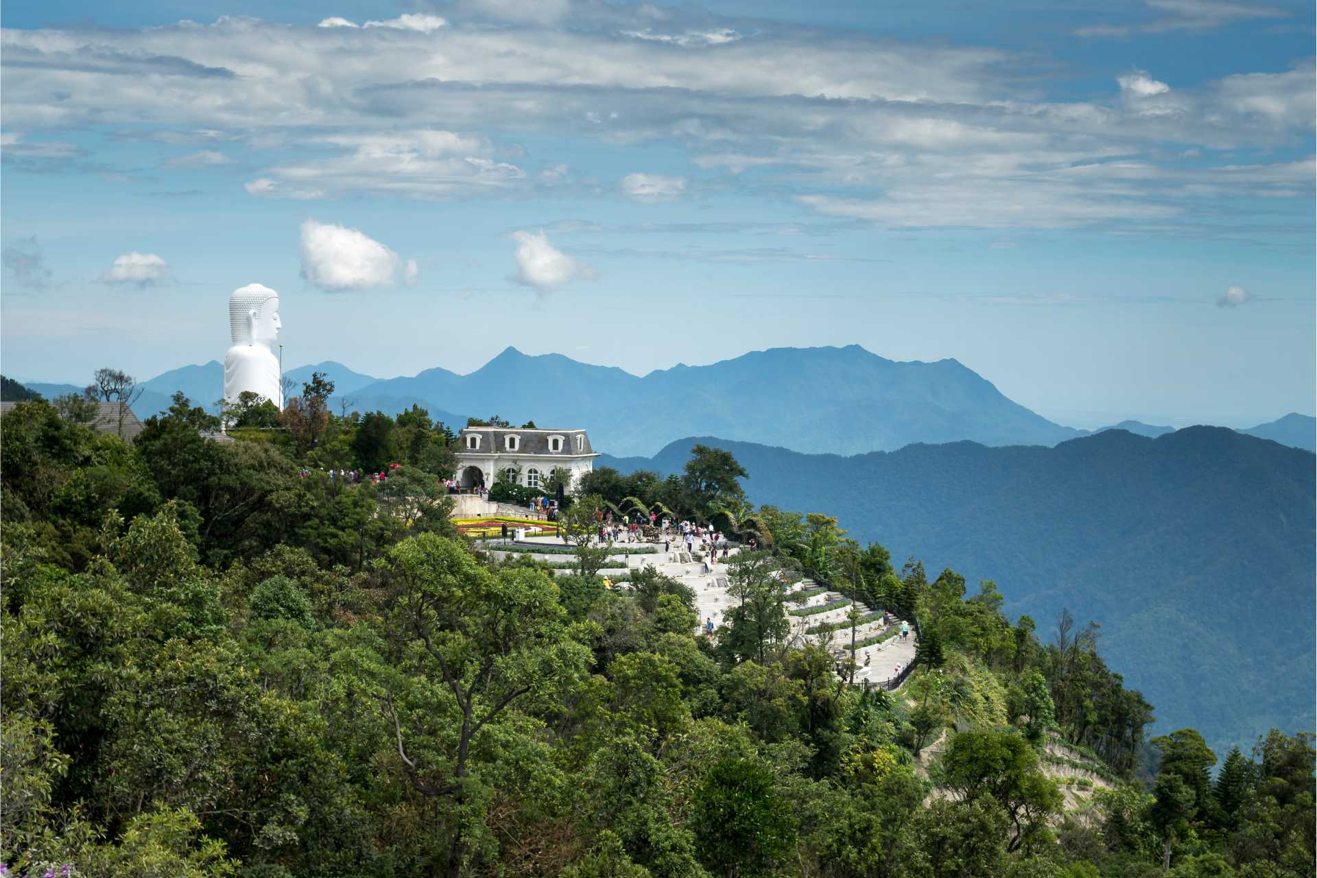 Statue on Mountain